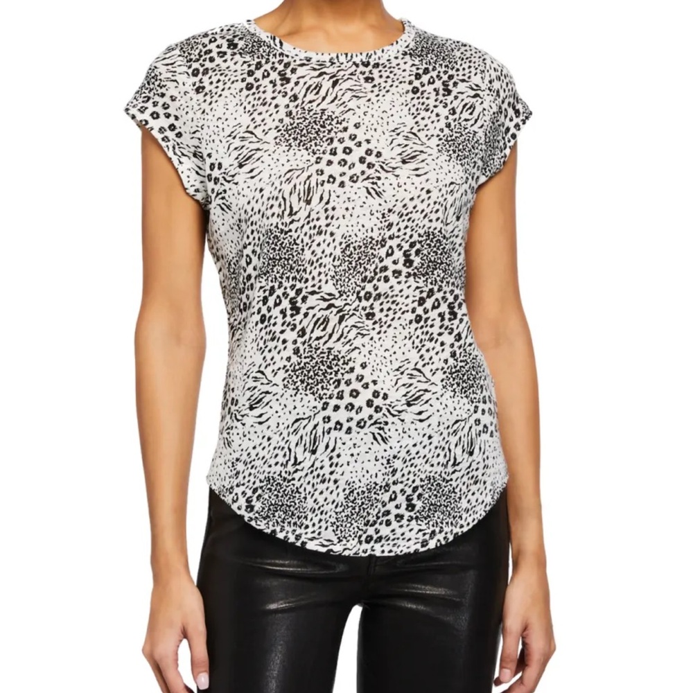 Joie Nell Animal-Print Tee